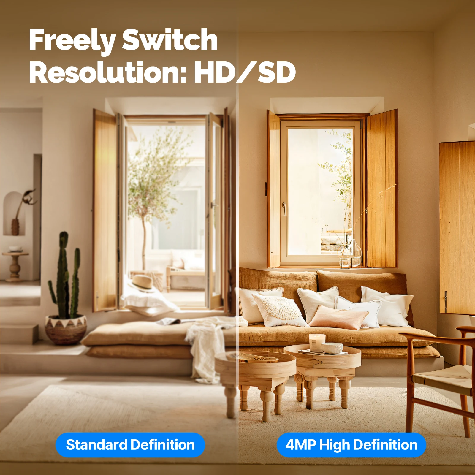 MOESTuya WiFi Indoor Pan/Tilt  - Eufy Camera E220 review and price